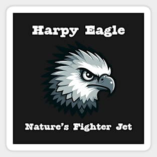 Harpy Eagle Bird of Prey Magnet